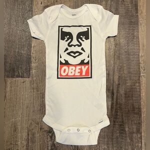 OBEY onesie
